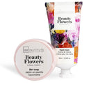 Idc Institute Beauty Flowers Cosmetic Gift Set Strawberry And Jasmine Scent