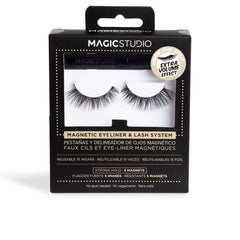 Magic Studio Pestañas Falsas Magnéticas Y Sistema Lash Extra Volume Mirada Cautivadora Cada Día