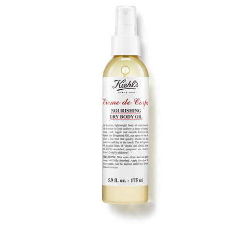 Kiehl's Nourishing Dry Huile Pour Le Corps Hydratation Sans Résidus