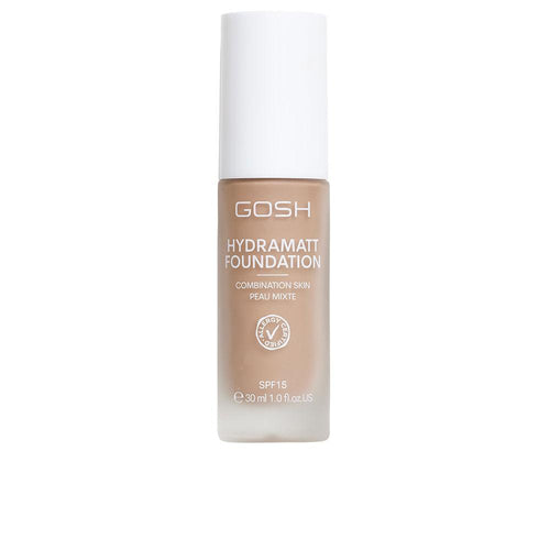 Gosh Hydramatt Fond De Teint Mat SPF15 Aspect Naturel Avec Protection