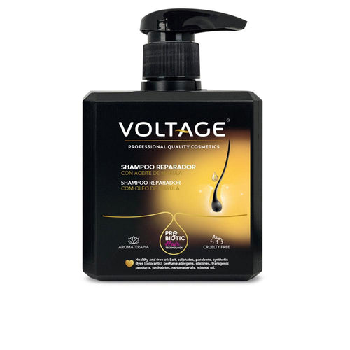 Voltage Cosmetics Prebiotic Hair Technology Shampoo Réparation À L'Huile De Marula