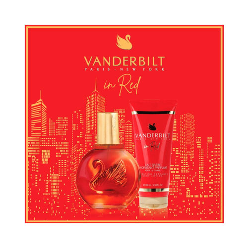 Vanderbilt In Red Perfume Eau De Toilette Set Bold And Adventurous