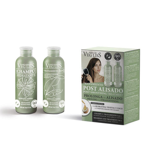 Veg Liss Veg Liss Shampoo Et Soin Post Lissage Hydratation Et Brillance Sublime