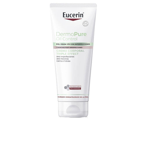 Eucerin Dermopure Crema Corporal Para El Acné Hidratación Y Alivio Inmediatos