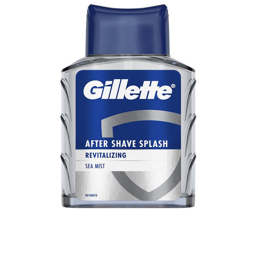 Gillette After Shave Revitalising Après Rasage Splash Sea Mist Peau Hydratée Et Douce