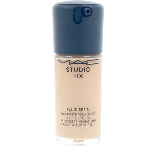 Mac Studio Fix Base Líquida Con Spf 15 Efecto Mate Duradero