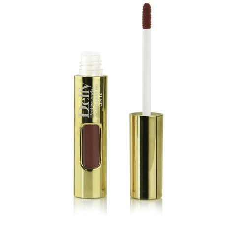 Delfy Lipfix Gold Liquid Lipstick Maximum Coverage Long Lasting