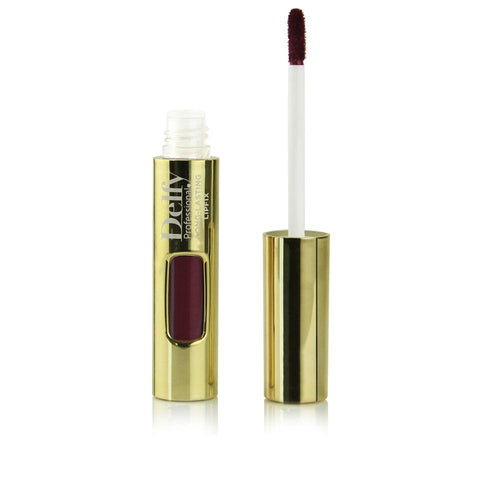 Delfy Lipfix Gold Liquid Lipstick Maximum Coverage Long Lasting
