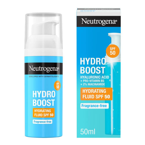 Neutrogena Hydro Boost Crema Facial SPF50 Hidratación Y Protección Duradera