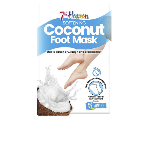 7Th Heaven Coconut Masque Pieds Hydratation Profonde Et Réparation