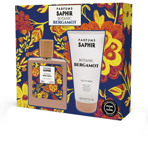 Parfums Saphir Botanic Bergamot Eau De Toilette Parfüm Und Körperlotion Frischer Blumiger Charme