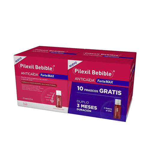 Pilexil Pilexil Forte Max Suplemento Alimenticio Anticaída Cabello Más Fuerte Siempre