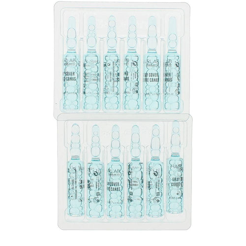 Salerm Gray Cover Hair Ampoules Gray Hair Coverage