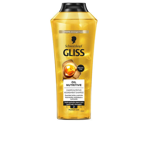 Schwarzkopf Mass Market Gliss Nutritive Champú Nutrición Profunda Para Brillo