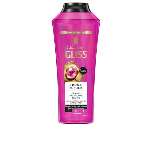 Schwarzkopf Mass Market Gliss Long & Sublime Shampoing Cheveux Brillants Et Soyeux