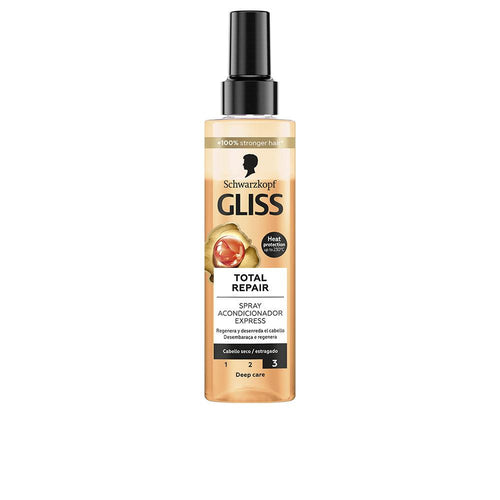 Schwarzkopf Mass Market Gliss Total Repair Conditioner Spray Liquid Keratin And Floral Nectar