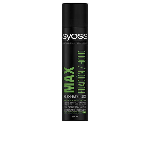 Syoss Max Fijación Laque Pour Cheveux Séchage Rapide Tenue Forte