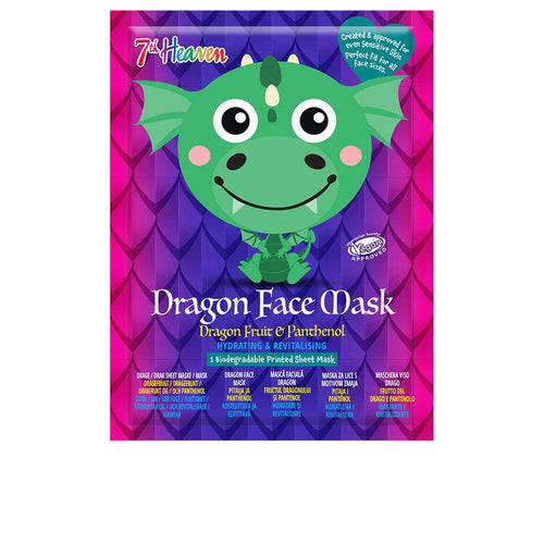 7Th Heaven Animal Tisù Dragon Mascarilla Facial Hidratación Profunda Y Rejuvenecimiento