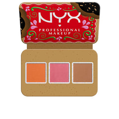 Nyx Professional Make Up Home Alone Palette Bronzer And Blush Radiant Natural Glow