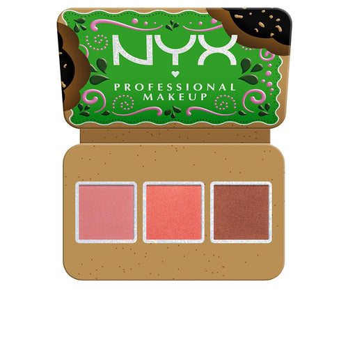 Nyx Professional Make Up Home Alone Palette Bronzer And Blush Radiant Natural Glow