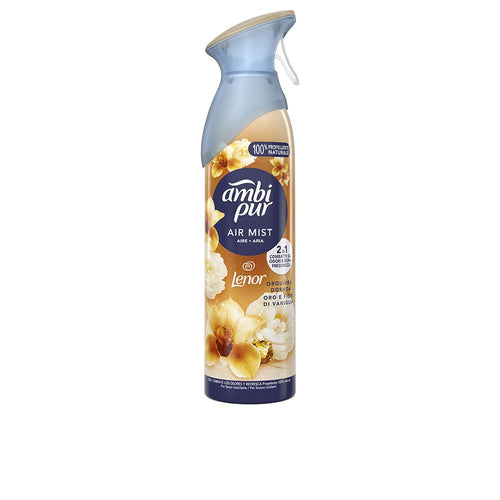 Ambi Pur Air Mist Parfum D'Ambiance Golden Orchid Spray Élégance Et Fraîcheur
