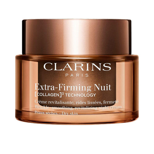 Clarins Extra Firming Crema De Noche Renovación Intensiva De Colágeno