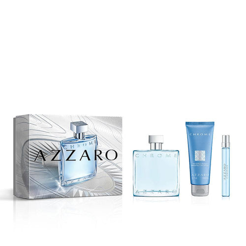 Azzaro Chrome Eau De Toilette Perfume Blue Look Full Of Freshness