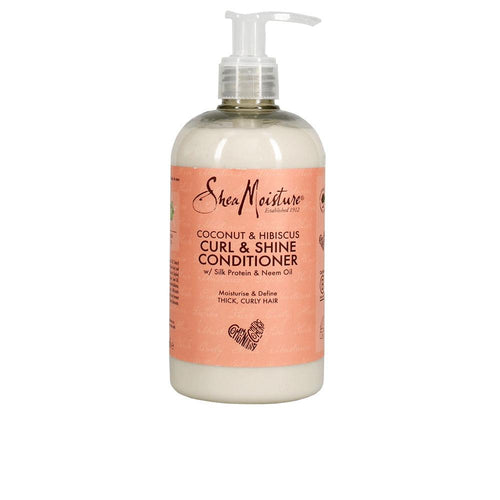Shea Moisture Coconut & Hibiscus Conditioner For Curly Hair Define Natural Curls