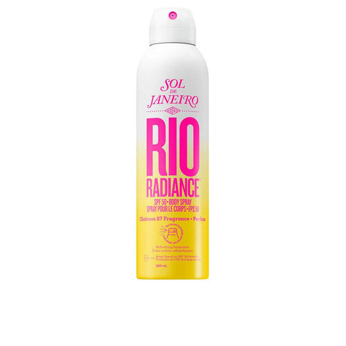 Sol De Janeiro Rio Radiance Spray Corporal Con SPF50 Brillo Natural Y Hidratación