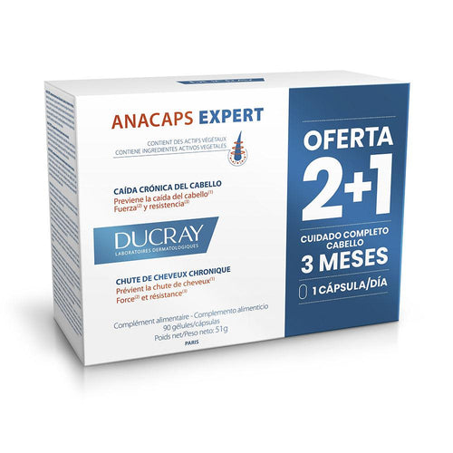 Ducray Anacaps Complément Alimentaire Cheveux Sains