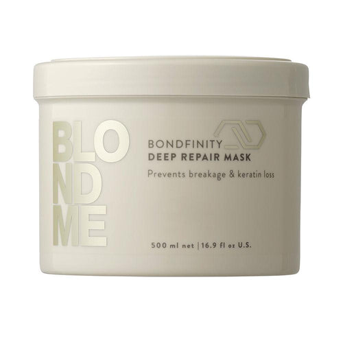 Schwarzkopf Blondme Maschera Capelli Bionde Riparazione Intensa Tecnologia 3D Bond