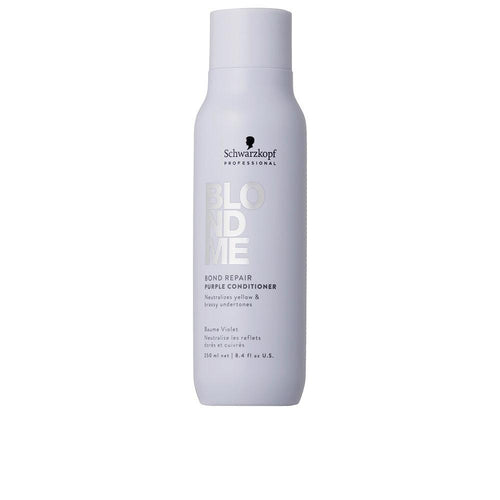 Schwarzkopf Blondme Purple Conditioner Neutralizes Yellow Undertones