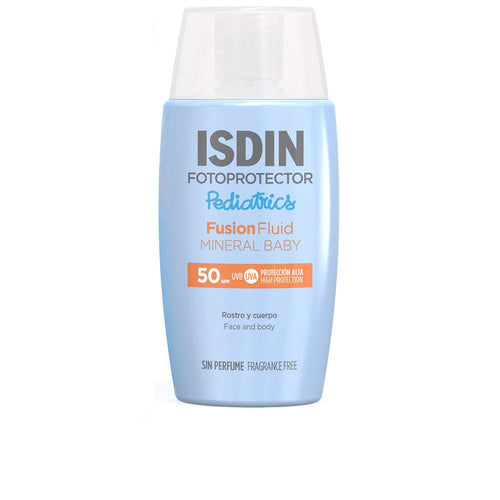 Isdin Fotoprotectores Isdin Fluide Solaire Minéral Pour Bébé Protection Douce