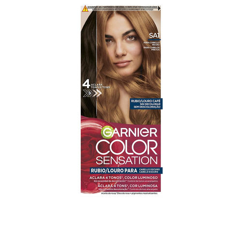 Garnier Color Sensation Tinte Para Cabello Luminous Blonde Para Cabello Oscuro Suave Y Sedoso