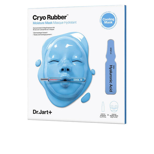 Dr.jart+ Cryo Rubber Maschera Viso Idratante Con Acido Ialuronico Pelle Fresca Luminosa