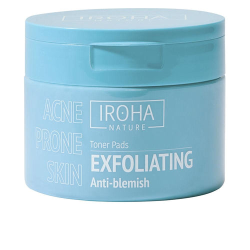 Iroha Acne Prone Skin Exfoliating Tonic Pads Smooth And Natural Skin