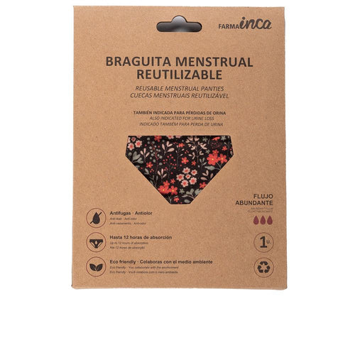 Inca Braguita Menstrual Mutande Riutilizzabili Ecologiche