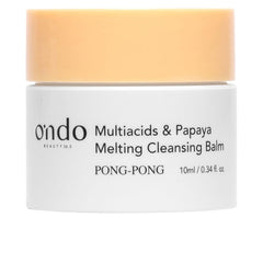 Ondo Beauty 36.5 Multiacids & Papaya Cleansing Balm Vegan Makeup Removal Perfection