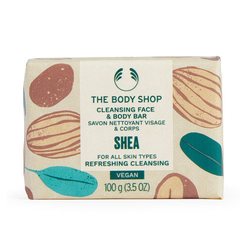 The Body Shop Shea Jabón Sólido Rostro Y Cuerpo Piel Suave Y Natural