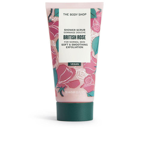 The Body Shop British Rose Shower Scrub Soft Smooth Skin