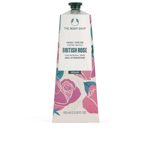 The Body Shop British Rose Hand Cream 48 Hour Hydration