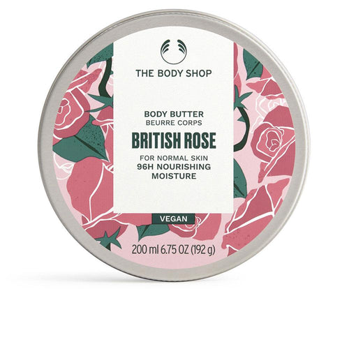 The Body Shop British Rose Body Butter Hydrates For 96 Hours