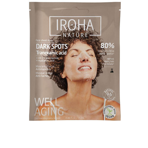 Iroha Dark Spots Gesichtsmaske Dreifacher Anti Flecken Effekt