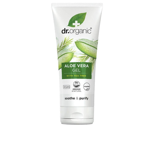 Dr Organic Aloe Vera Dr Organic Gel With Tea Tree Light Hydration And Refreshment
