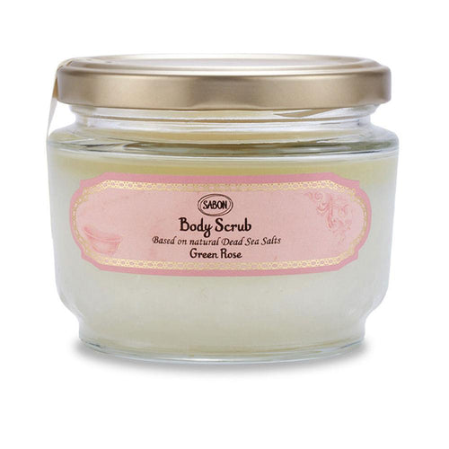 Sabon Body Scrub Green Rose Radiant And Hydrated Skin