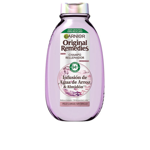 Garnier Original Remedies Shampooing À L Eau De Riz Cheveux Soyeux Et Hydratés