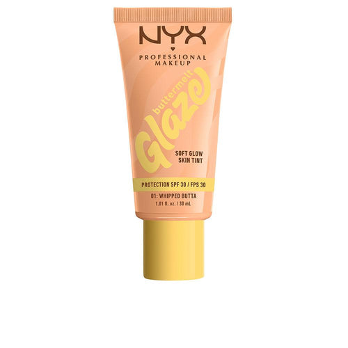 Nyx Professional Make Up Buttermelt Glaze Sunscreen Tint SPF 30 Radiant And Protected