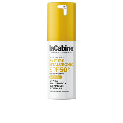 La Cabine 5X Pure Hyaluronic Flüssige Gesichtscreme Sonnencreme Täglicher Schutz