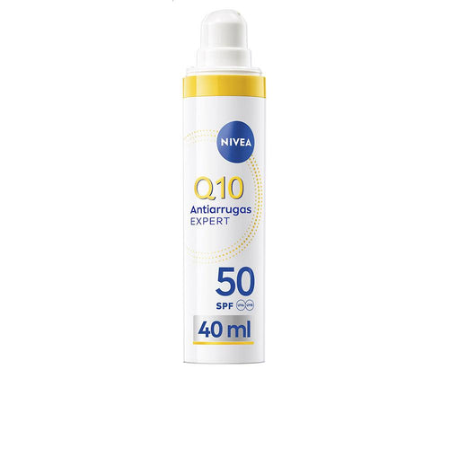 Nivea Q10+ Fluide Anti Rides SPF 50 Peau Jeune Et Rayonnante
