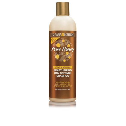 Creme Of Nature Pure Honey Shampooing Hydratant Pour Cheveux Secs Cheveux Brillants Et Sains